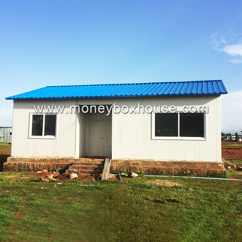 China best price low cost prefabricated house in Ethiopia