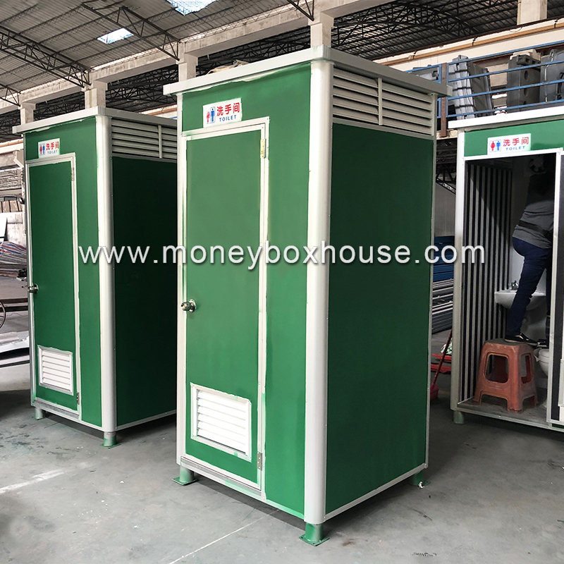 Low cost outdoor prefab custom portable toilet blowing molds mobile toilet
